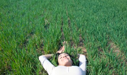 https://www.pexels.com/photo/woman-laying-on-field-of-green-grass-755026/